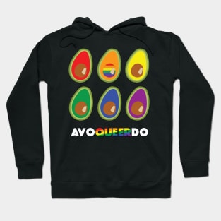 Avocado Queer LGBTQ Pride Hoodie